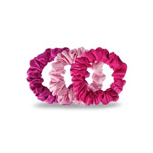 Rose All Day - Silk Scrunchie Small
