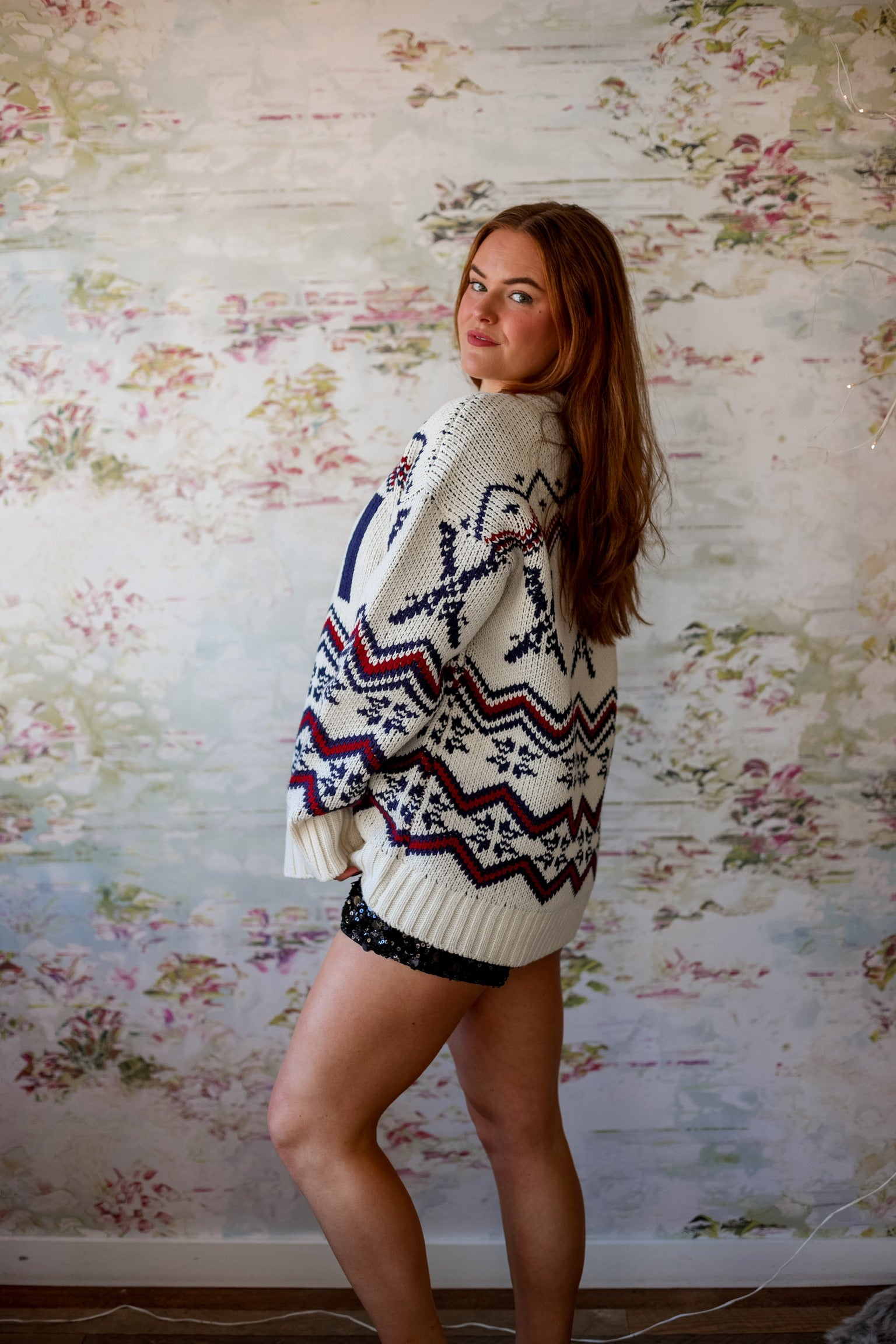 Ski In Sweater | Cream Ski Knit