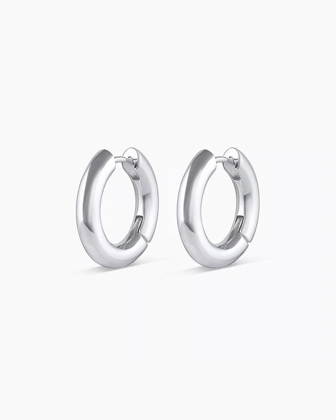 Lou Hoops | Silver