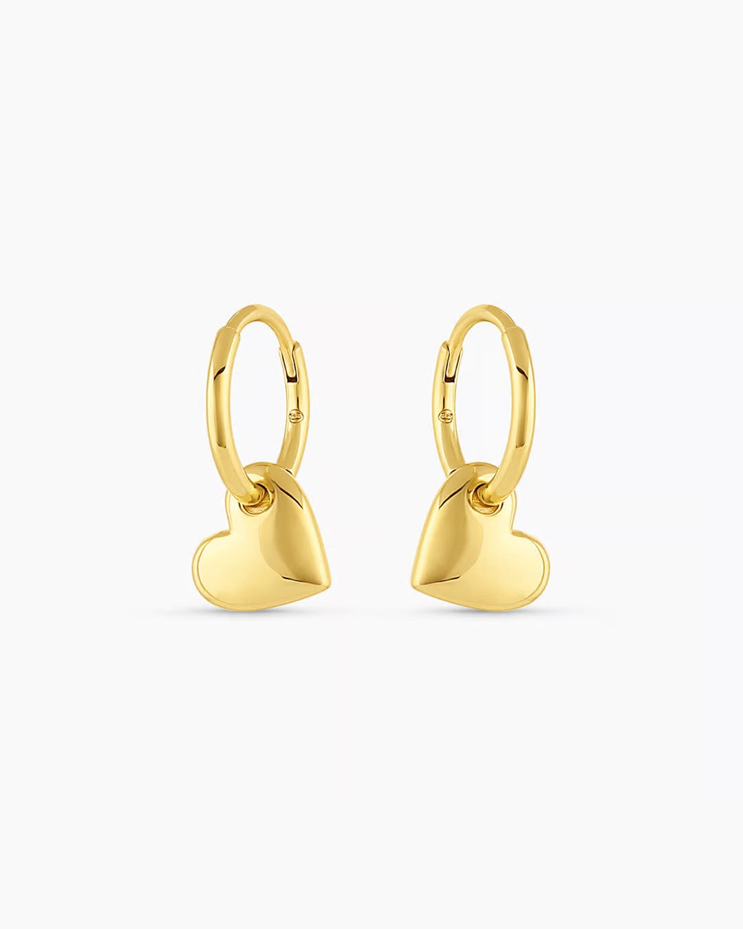 Lou Heart Huggies | Gold