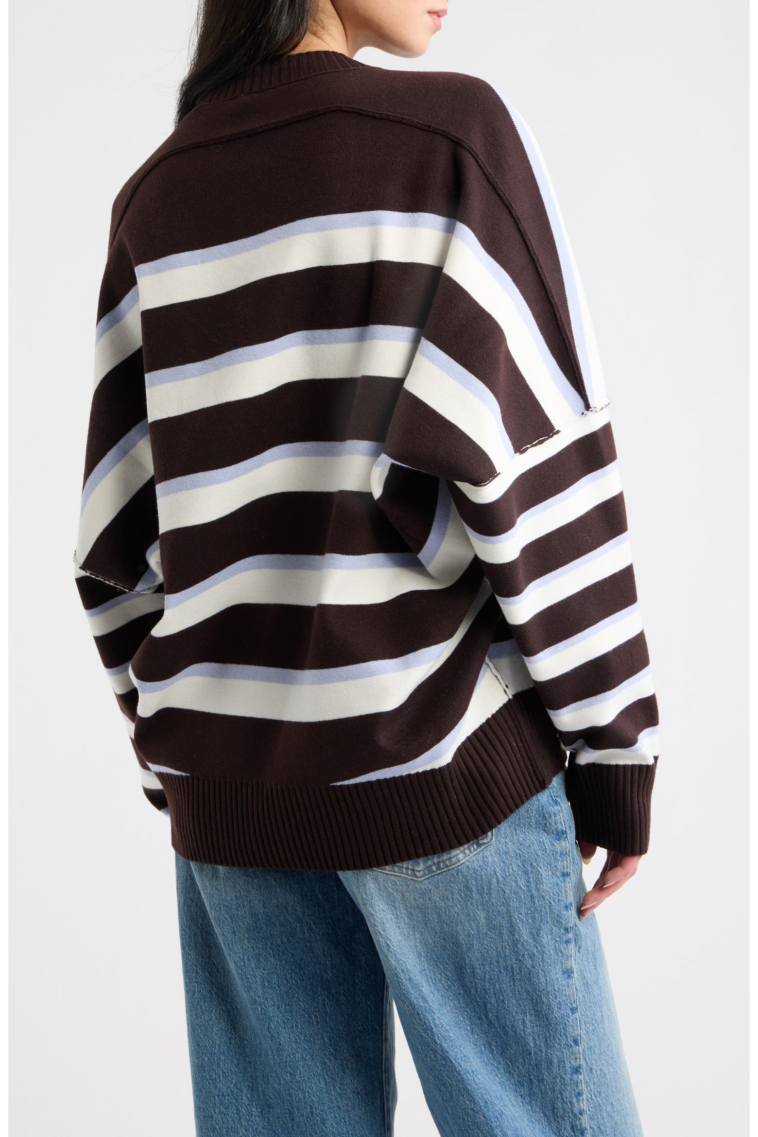 Stripe Alma Pullover