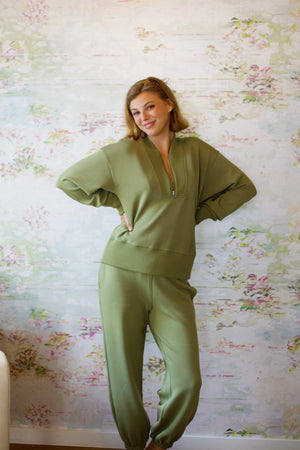 The Classic Cuff Pant 25 | Loden Green