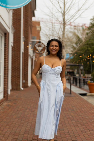 Destene Dress | Sky