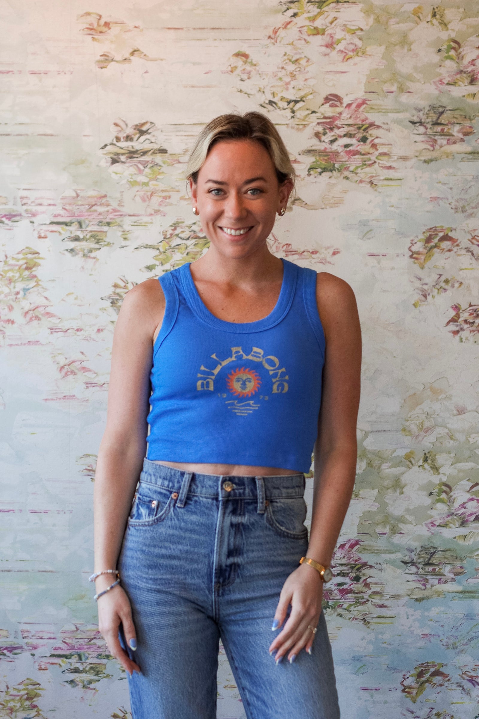 Sunset Horizons Tank | True Blue