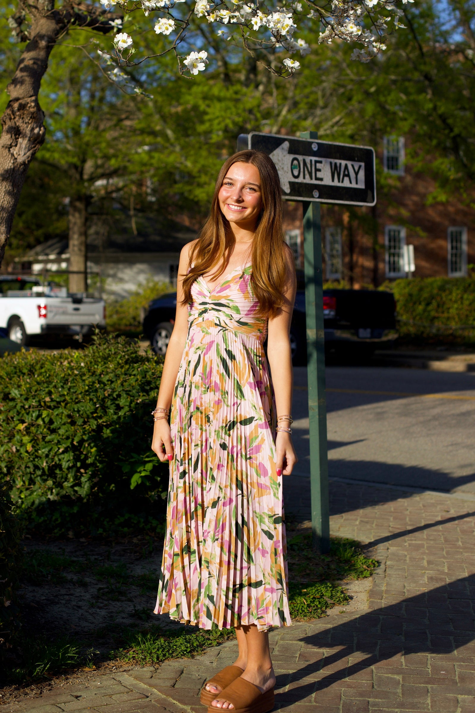 Blythe Dress Lilac Purple Floral