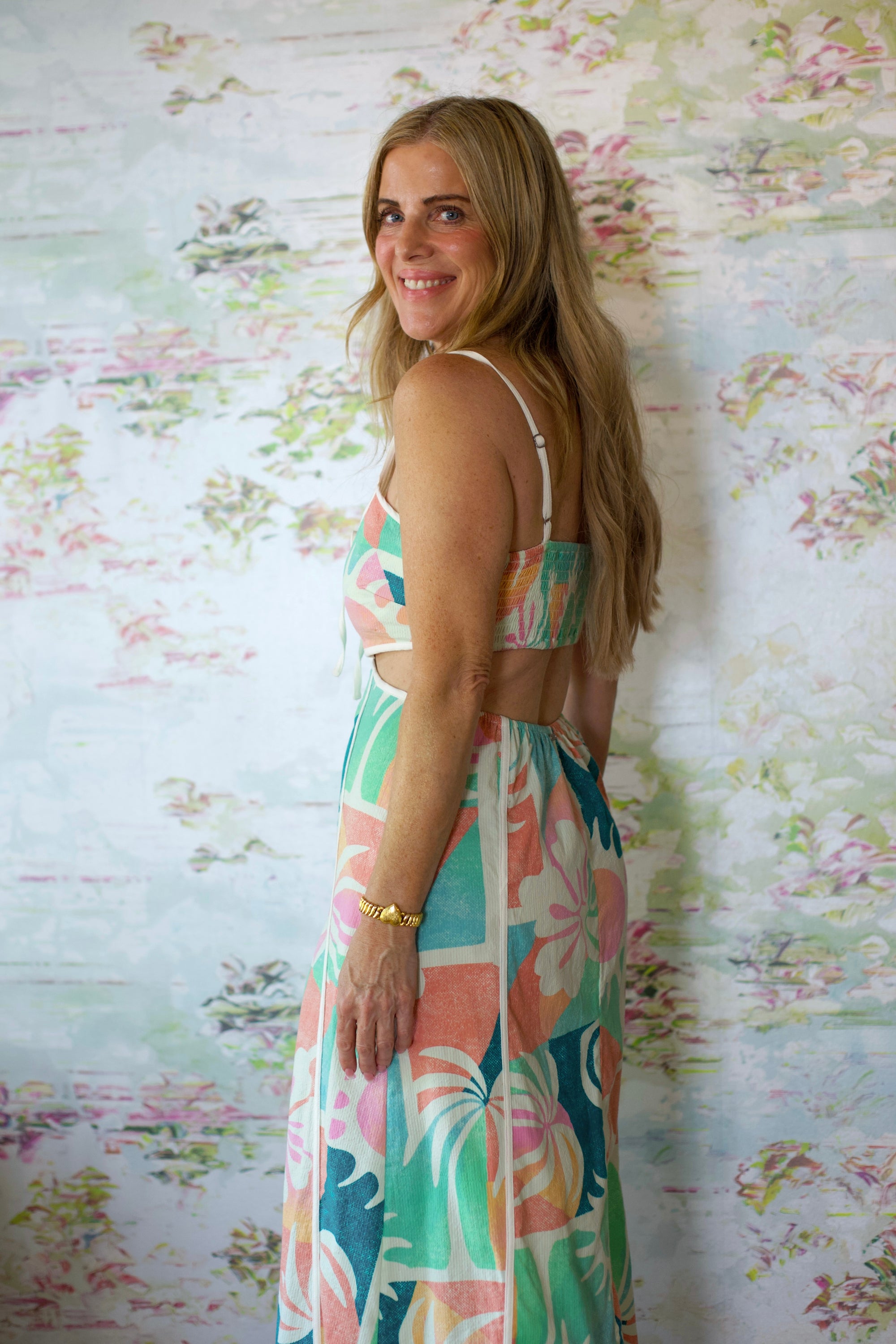 Billabong Blue Horizons Maxi Dress