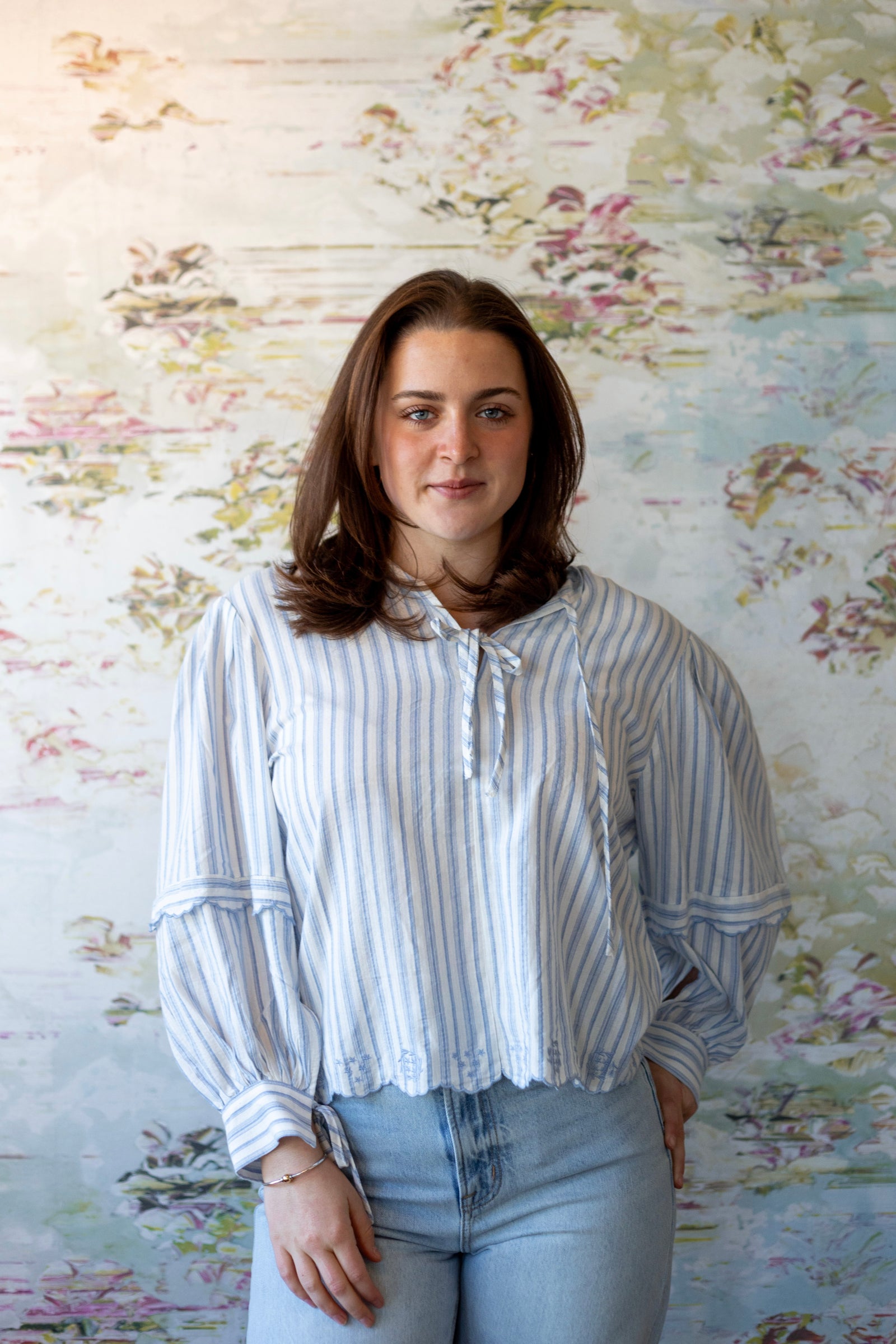 Taliyah Top | Blue Stripe