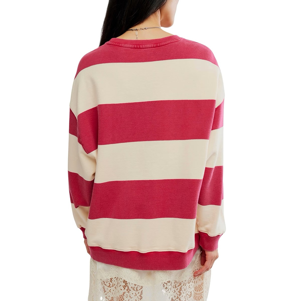 Classic Stripe Crew Wide