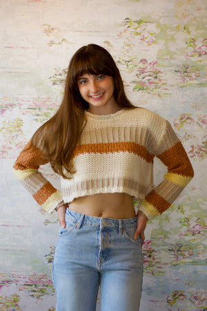 Mix Up Sweater | Cobblestone