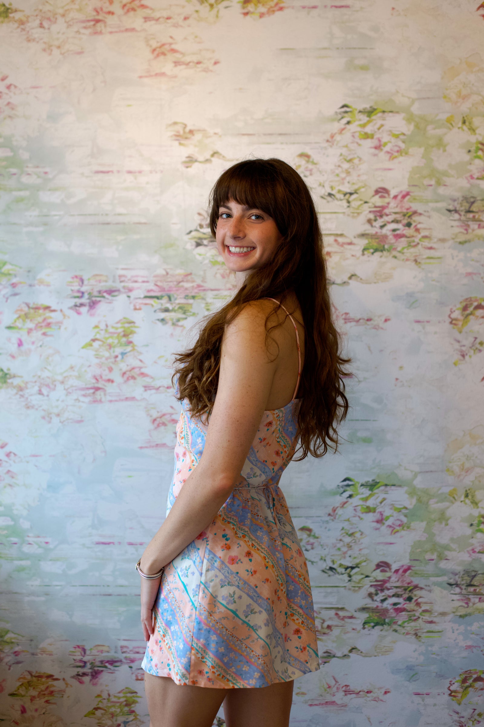 So Simple Mini Dress | Pale Peach