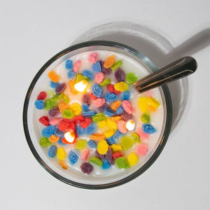 Frooty Pebbs Cereal Candle