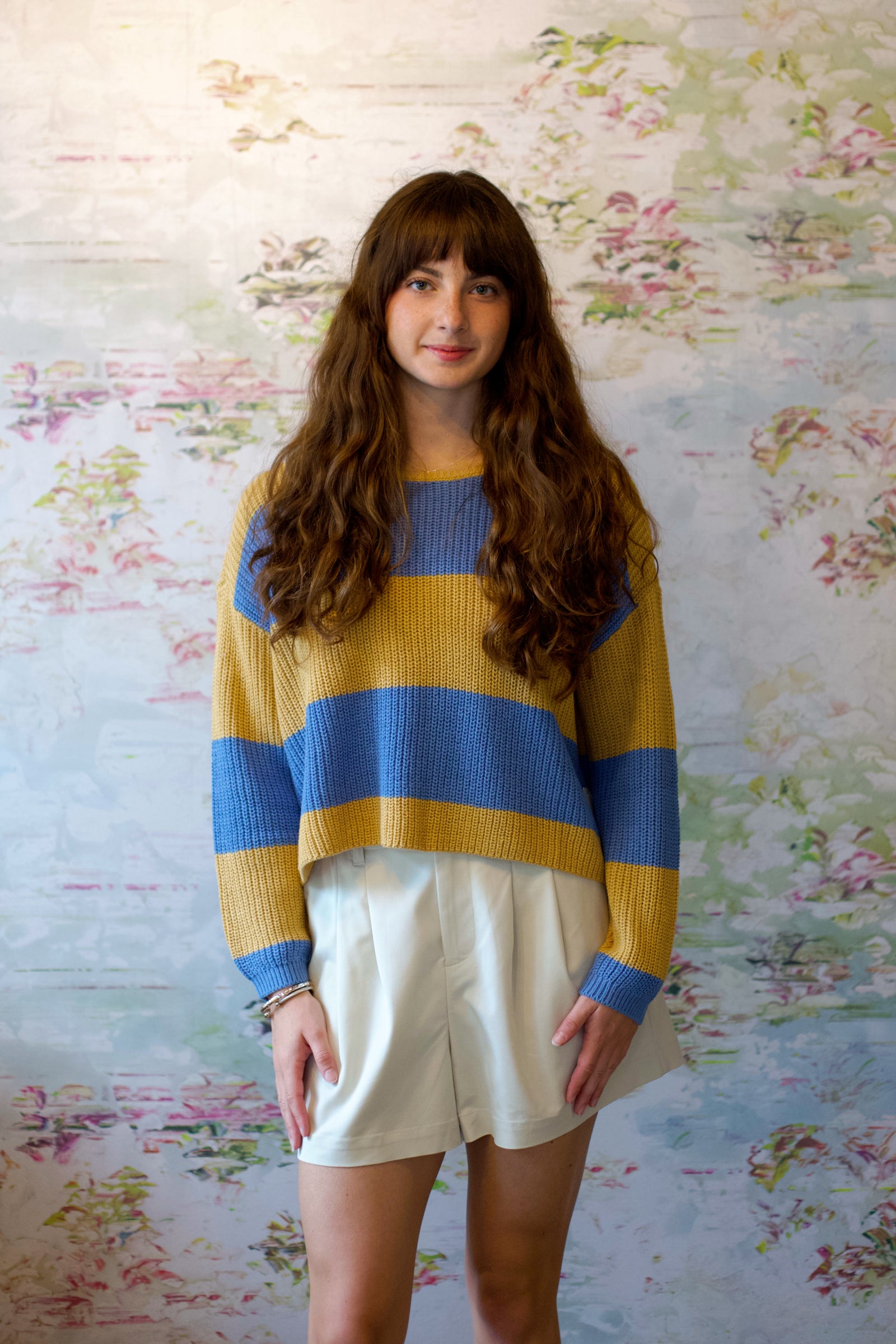 Lit Light Sweater | Curry
