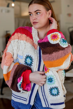Clear Skies Cardi | Cream Combo