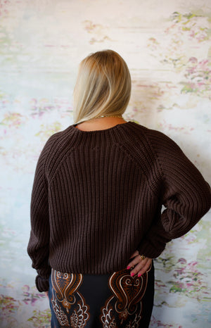 Low Tide Pullover | Chocolate