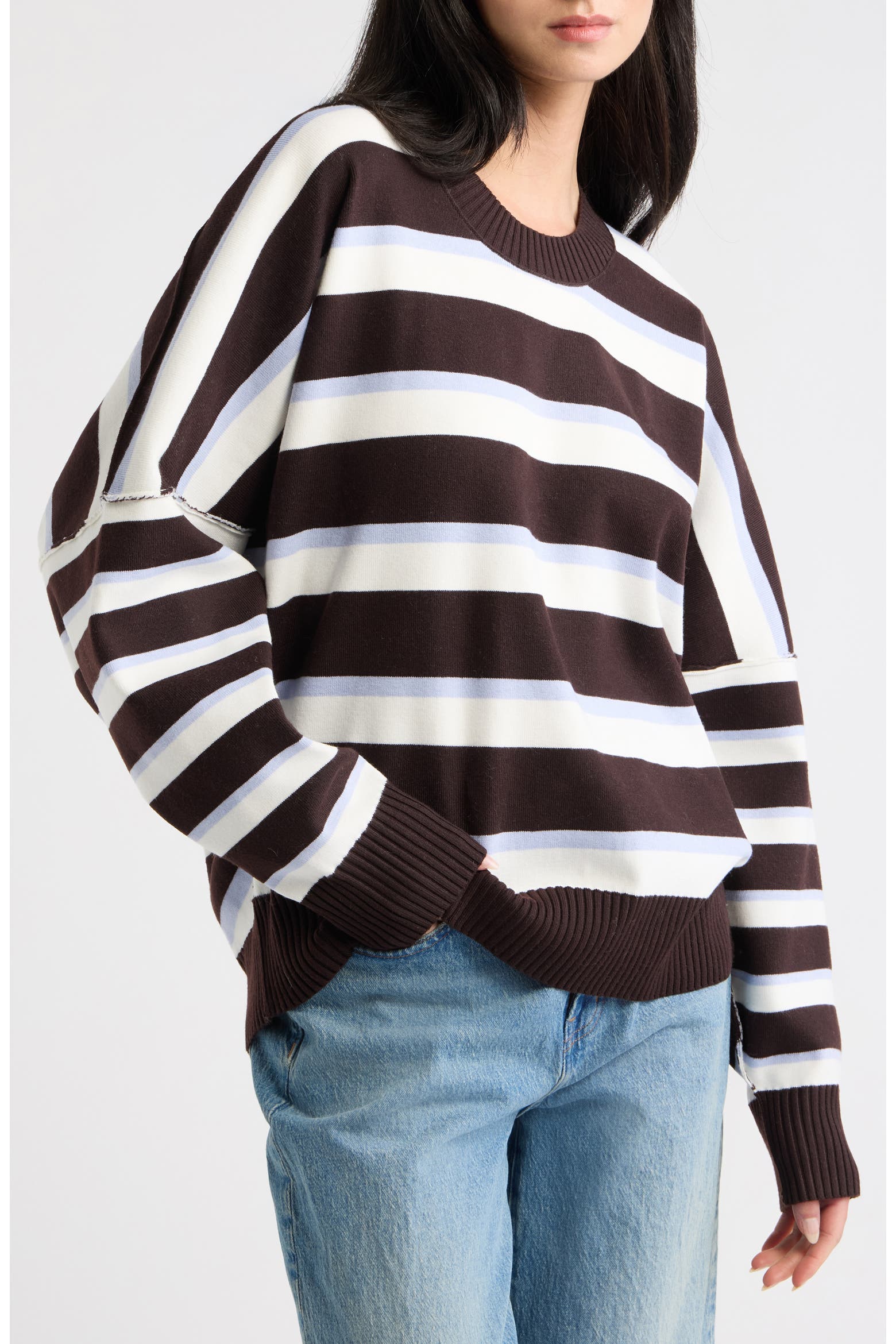 Stripe Alma Pullover
