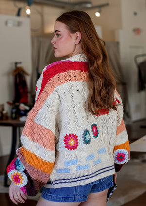 Clear Skies Cardi | Cream Combo