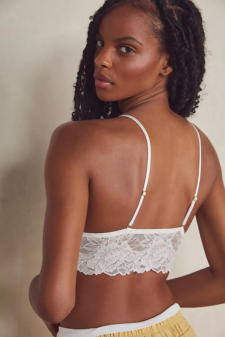 Ivory sales bralette top