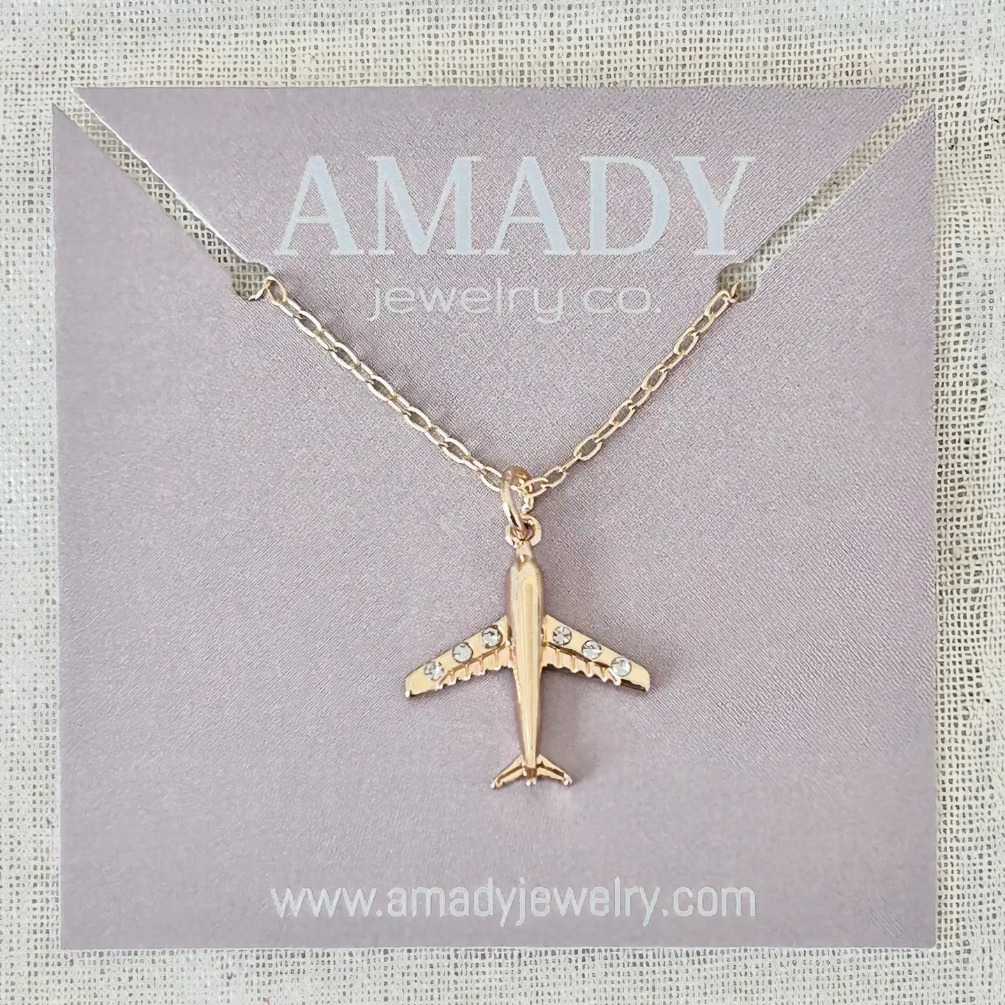 Airplane Necklace | Plane Travel Necklace Aircraft