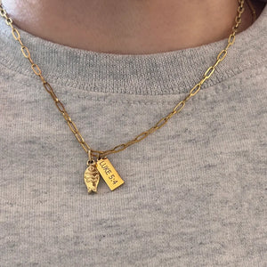 Christian Necklace | Bible Verse with Card Message