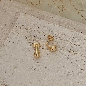 Teardrop Earrings | 18k Gold Filled Pear Shape Drop