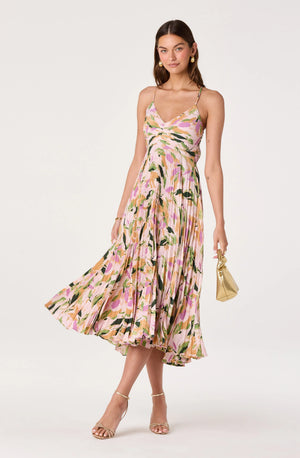 Blythe Dress Lilac Purple Floral