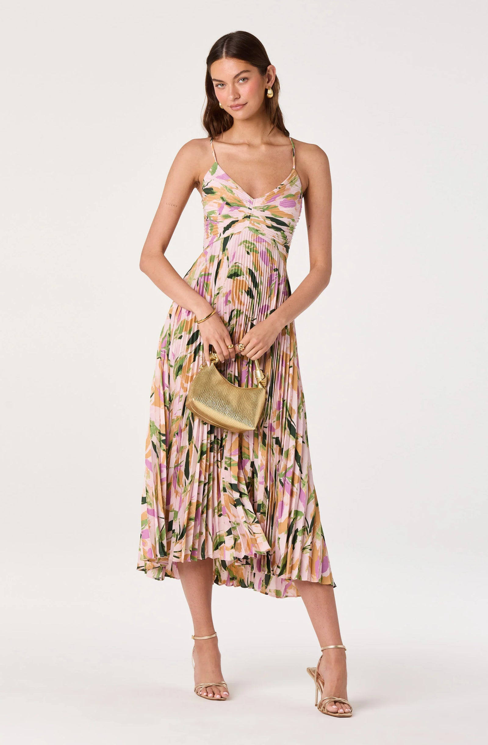 Blythe Dress Lilac Purple Floral