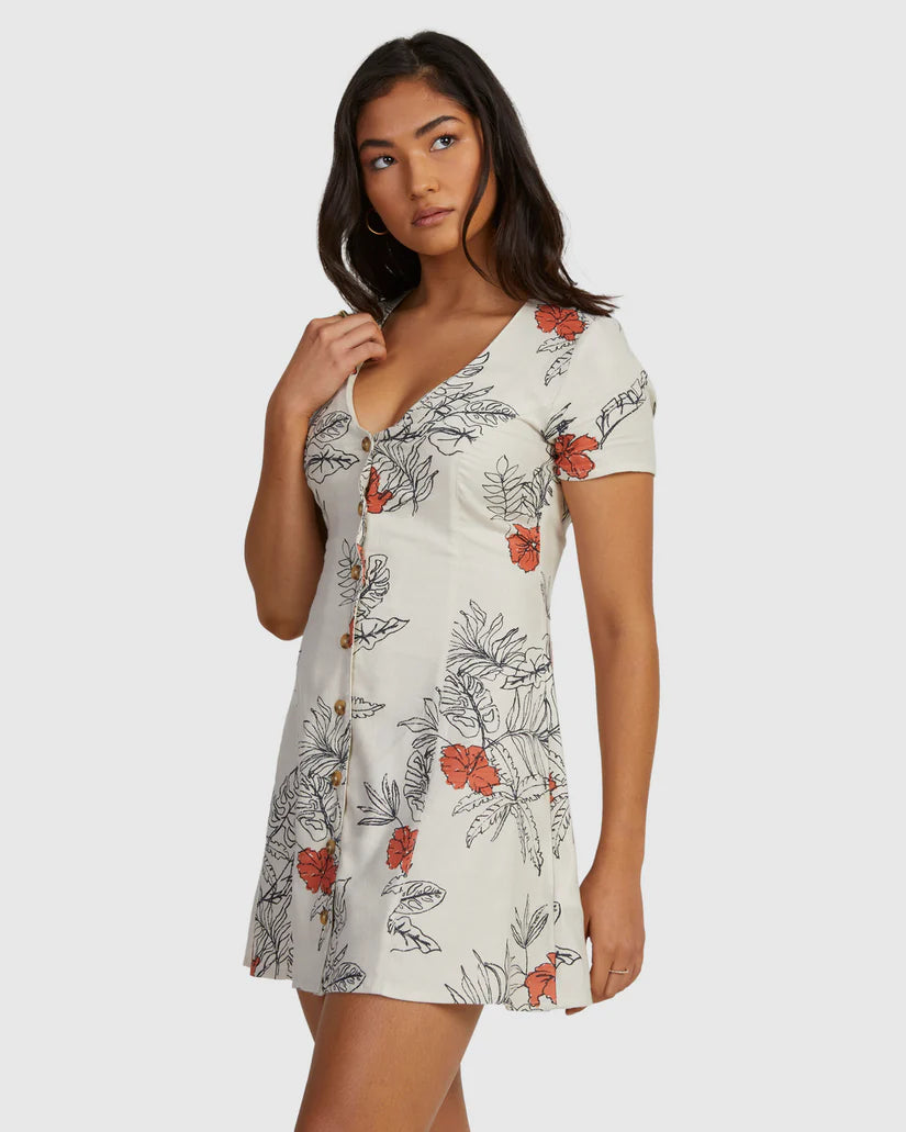 Tropicalsy Understated Dress | Bleached