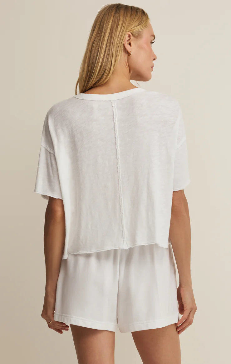 Everyday Pocket Tee | White
