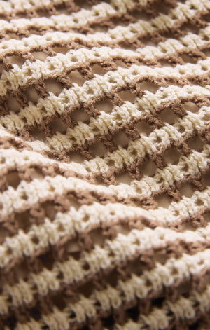 Kylo Striped Polo Sweater | Taro