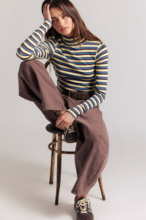 Good Good Turtle Stripe | Yellow Combo