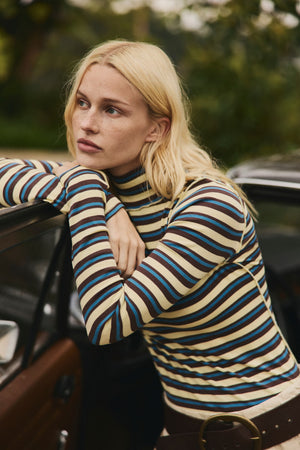 Good Good Turtle Stripe | Yellow Combo
