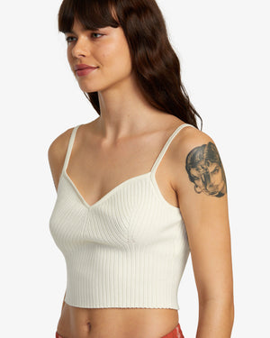 RVCA Silhouette knitted tank