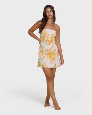 Floral Trippin Mini Dress | Salt Crystal