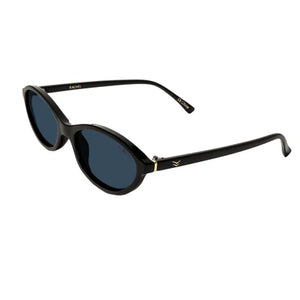 Rachel | Black | Smoke Polarized Lens