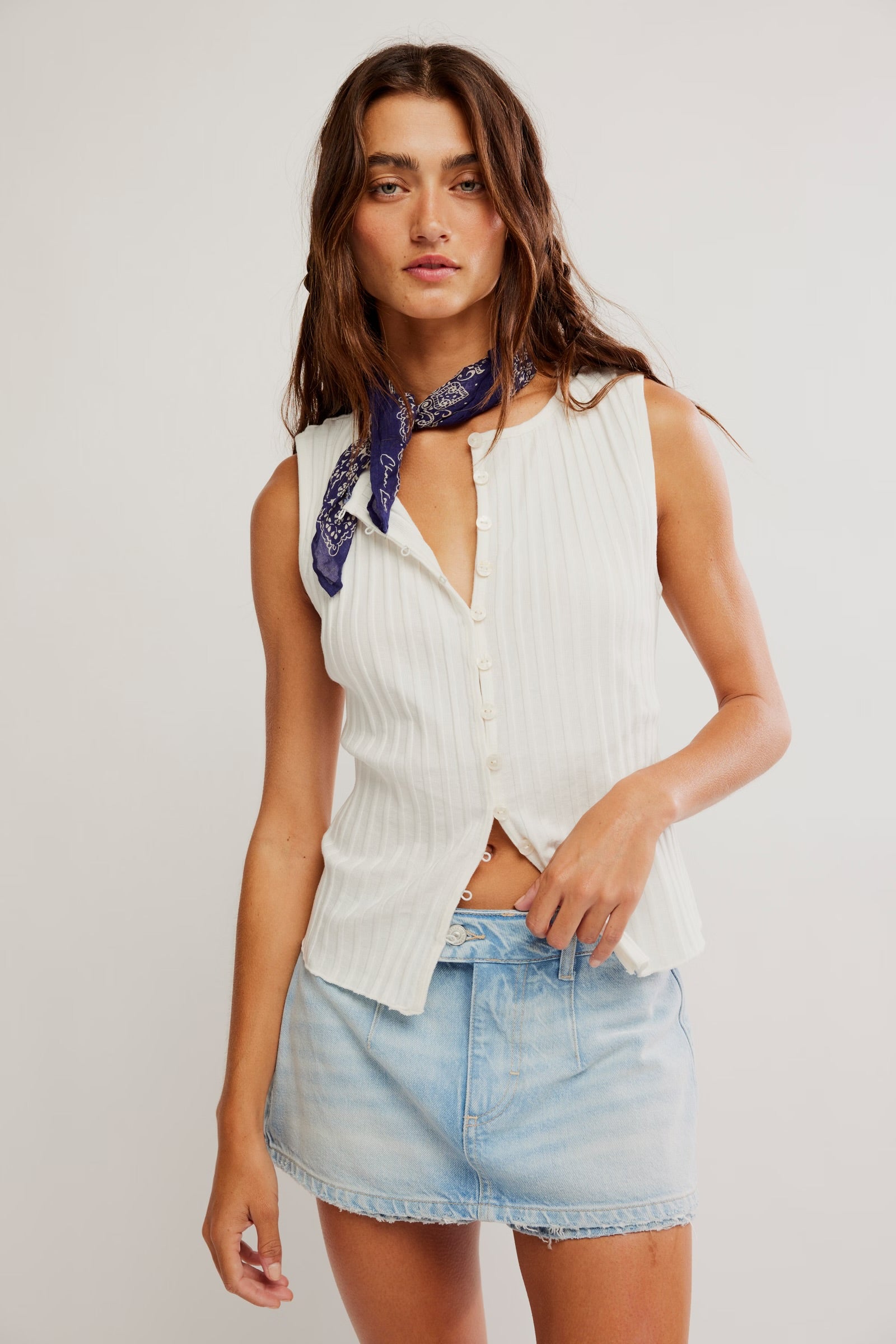 Tilly Vest | Ivory