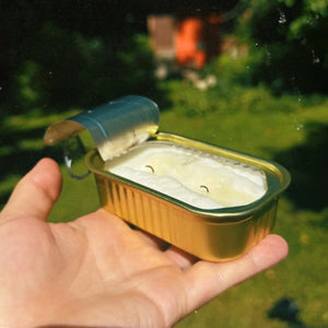 Tinned Fish Candle | Citronella Soy Wax Summer Gift