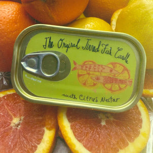 Tinned Fish Candle | Citrus Nectar Soy Wax Summer Gift