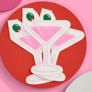 Dirty Martini Napkins - 25 Cocktail Party Napkins | Bday