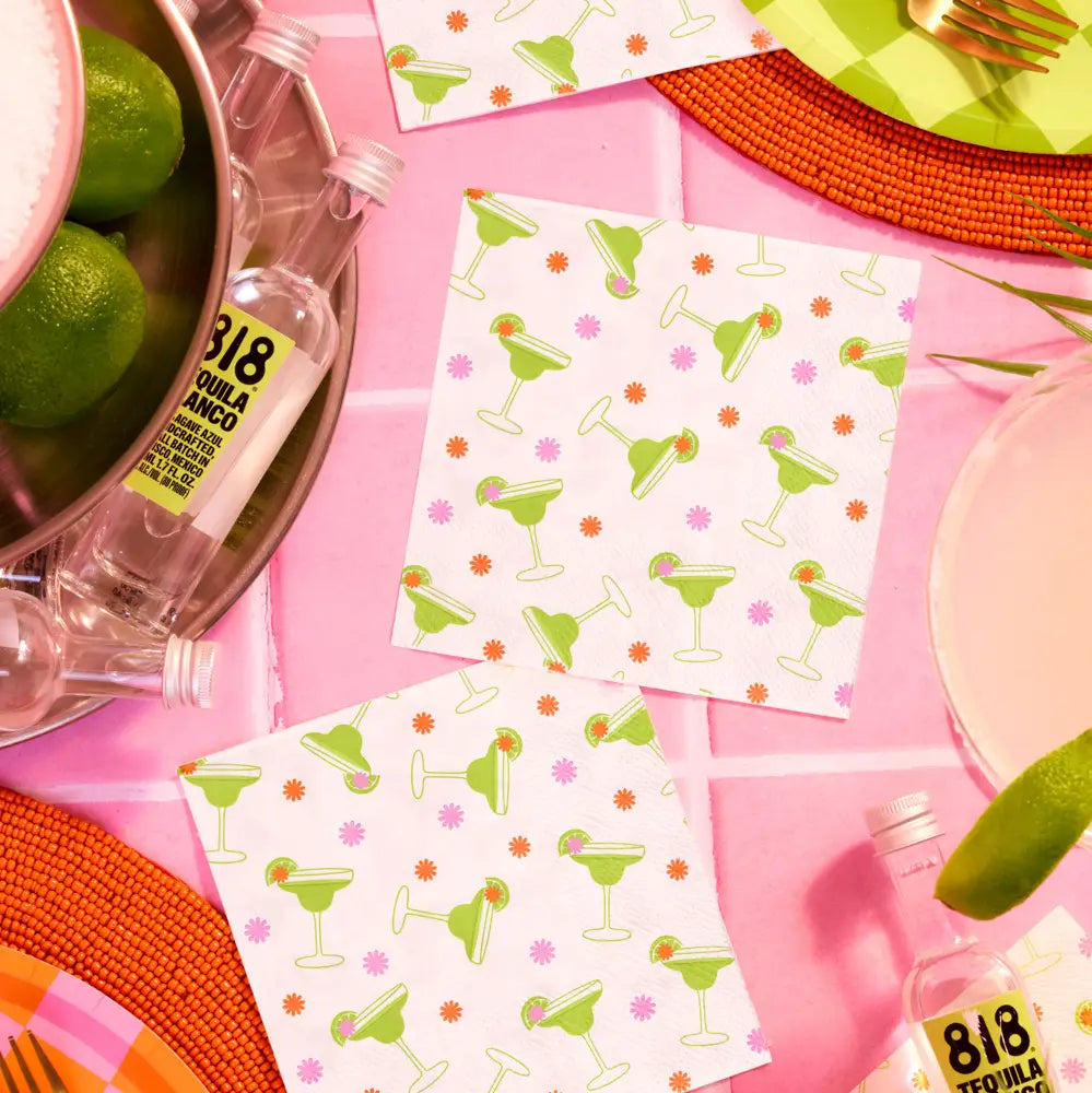 Margarita Napkin Set | Bachelorette, Cocktail, Brunch
