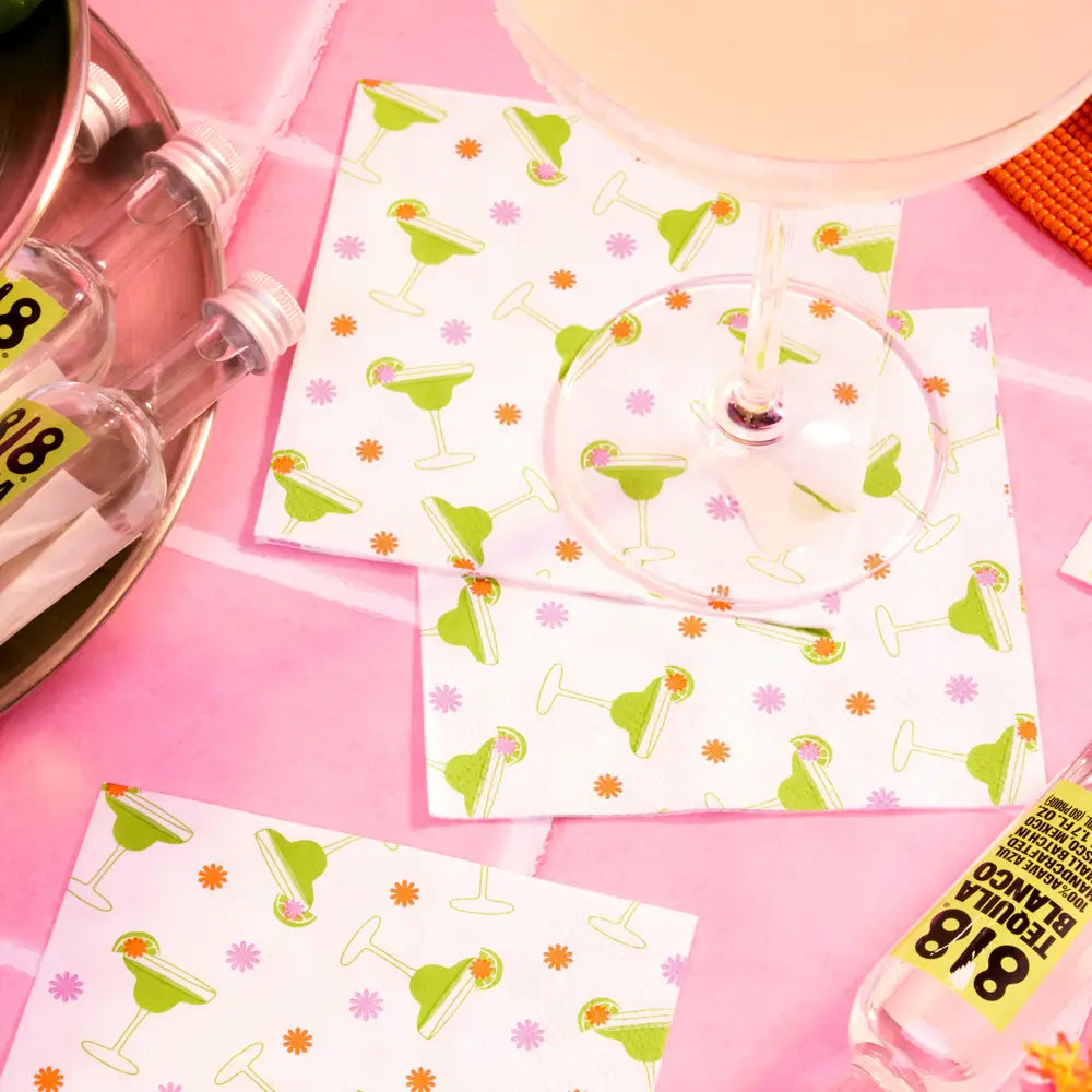 Margarita Napkin Set | Bachelorette, Cocktail, Brunch