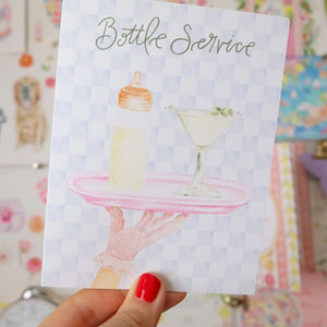 Bottle Service | New Baby New Mom Card