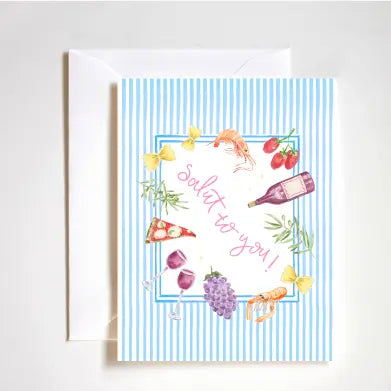 Salut To You | Greeting Card