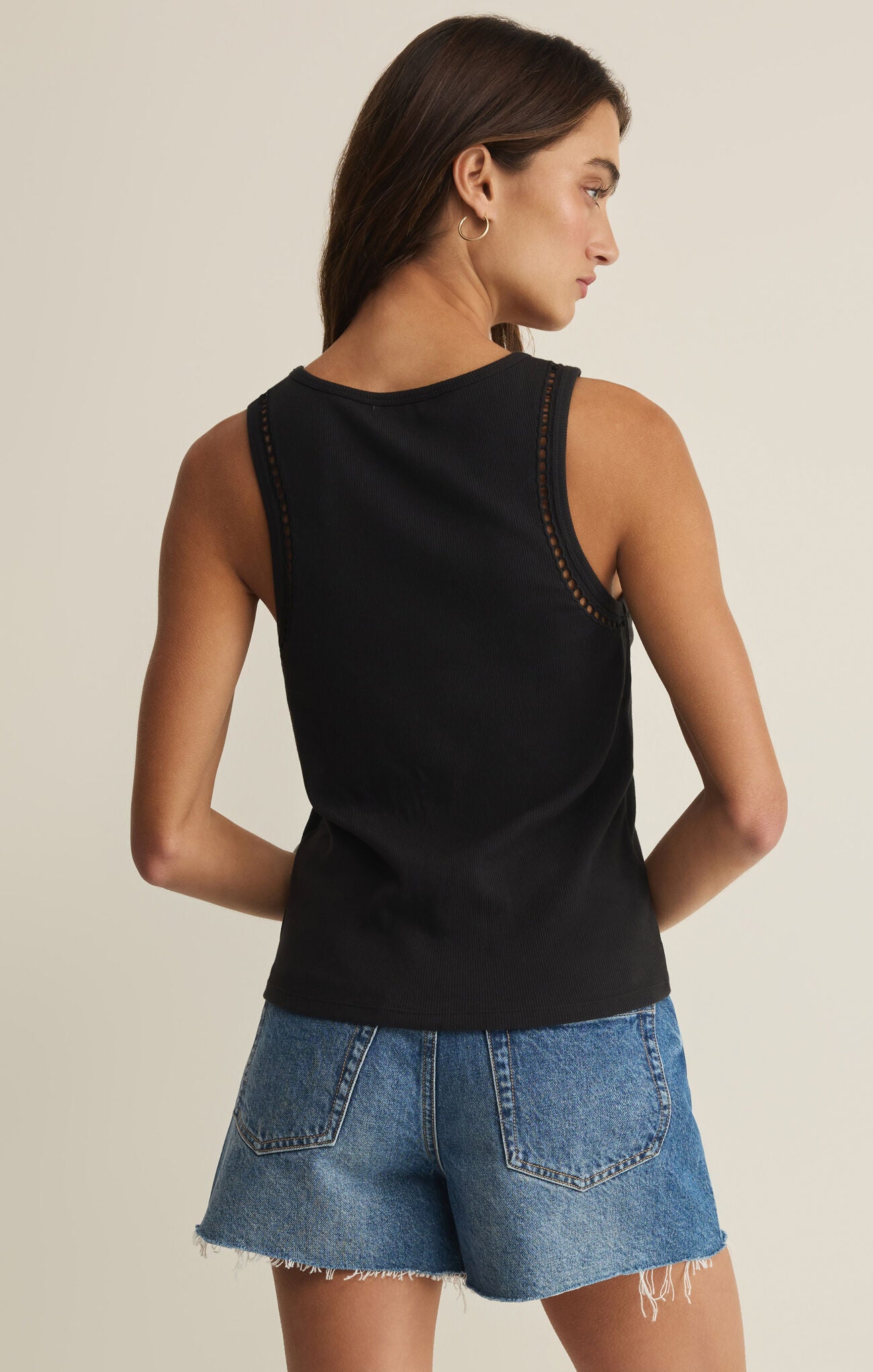 Boa Rib Tank | Black