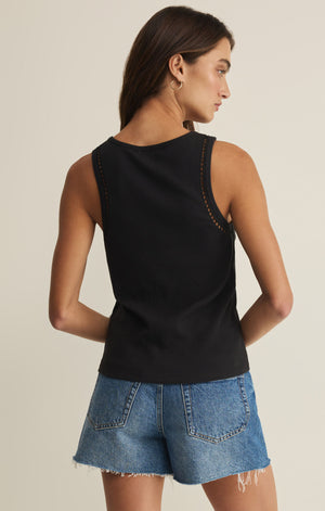 Boa Rib Tank | Black