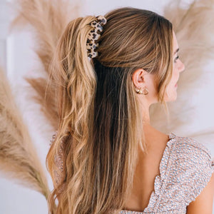 Classic Hair Clip | Medium | Blonde Tortoise