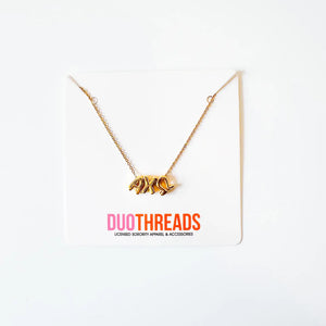 Bubble Letter Sorority Necklace | ALPHA CHI OMEGA
