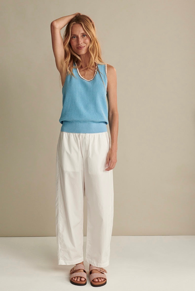 Higson Knit Vest | Air Blue