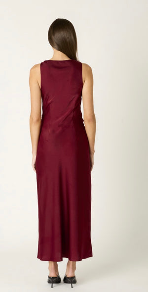 Meyer Dress | Oxblood