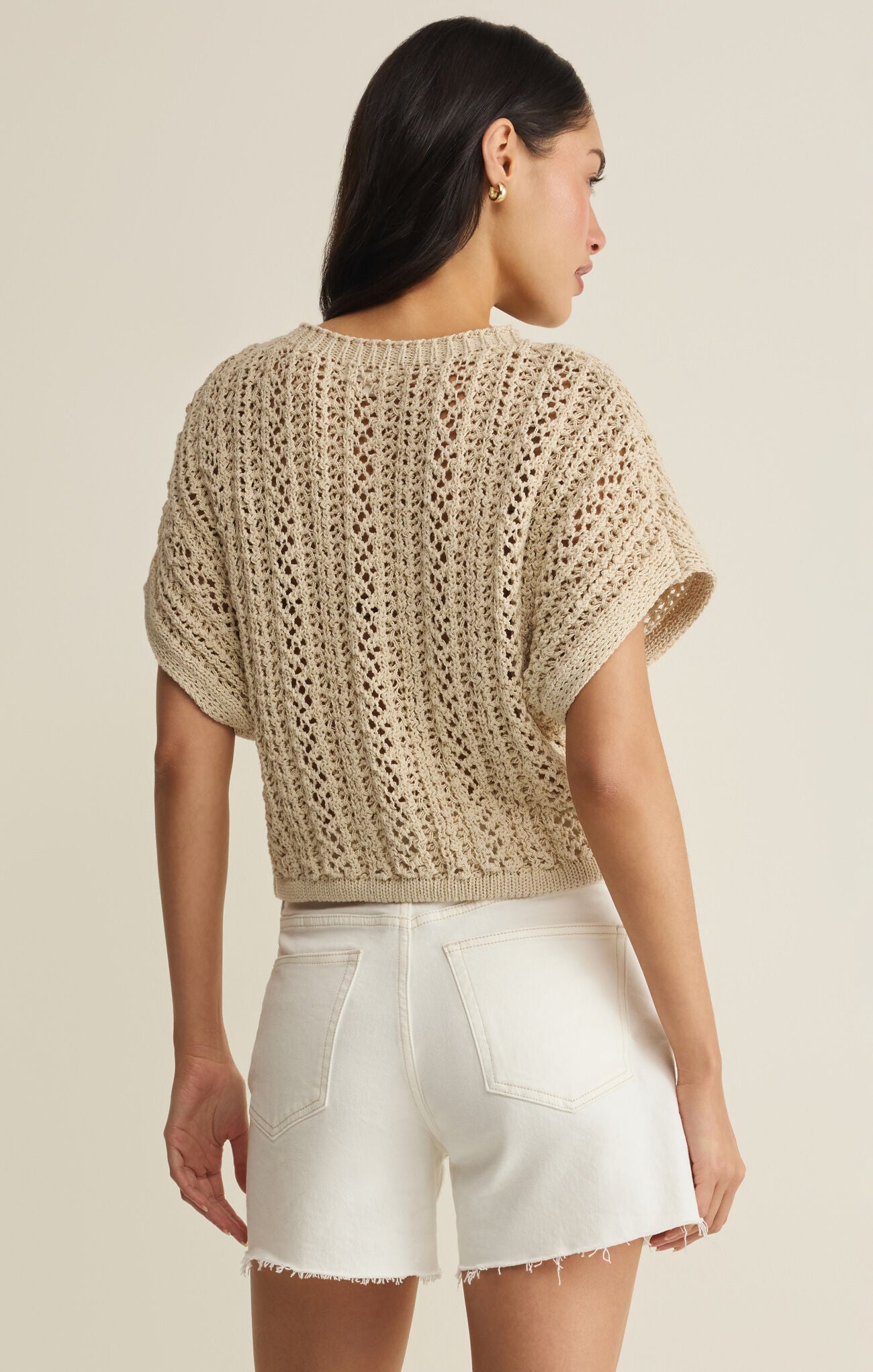Ballast Crochet Top | Natural