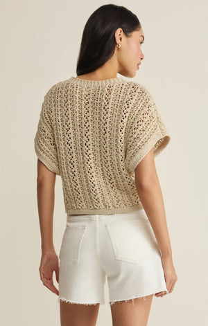 Ballast Crochet Top | Natural